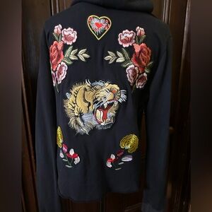 Nation LTD Embroidered Hoodie Small